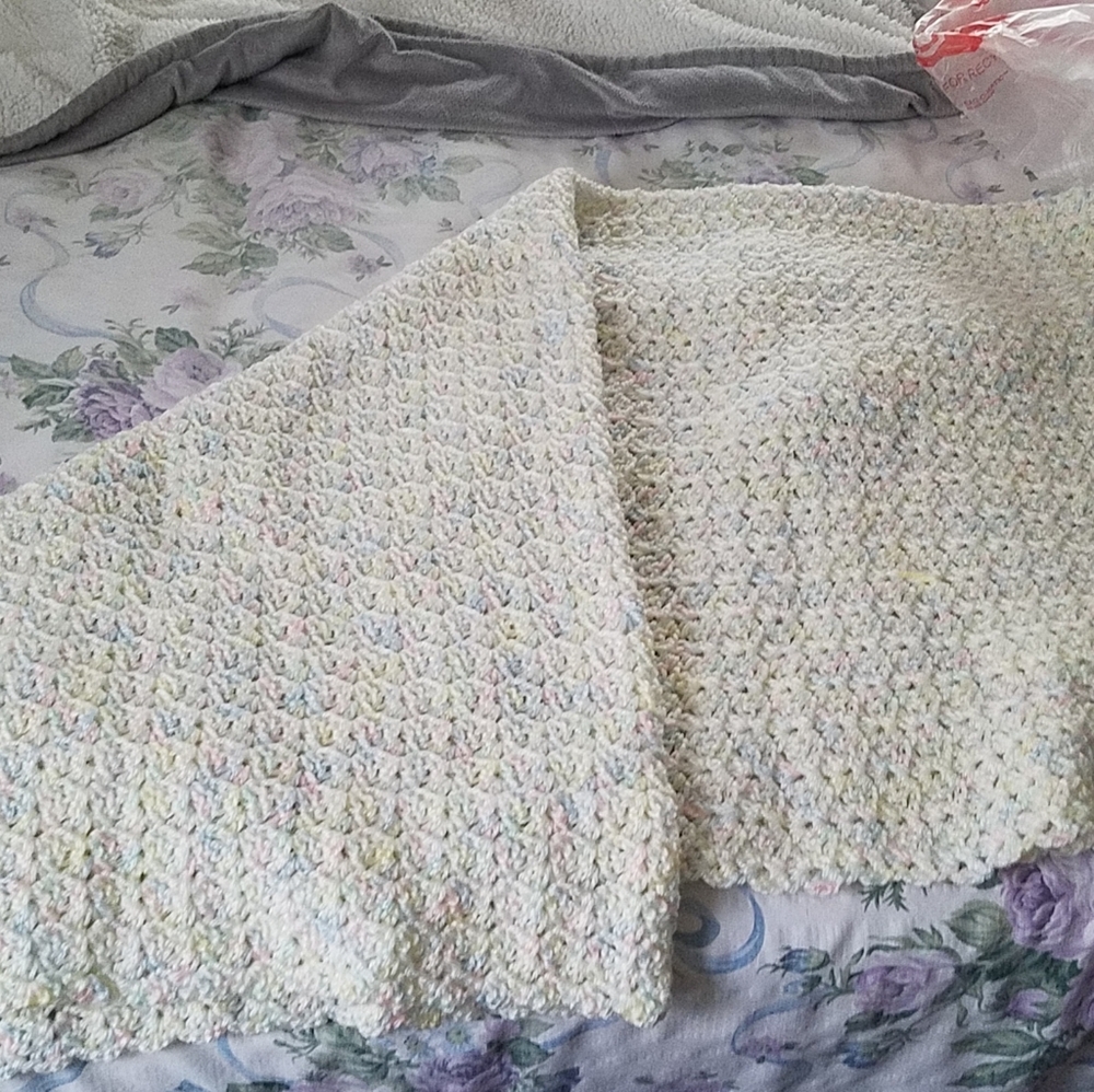 Baby Blanket Handmade new